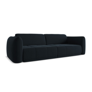 Sofa 4 places Hoku Velours Royal blue