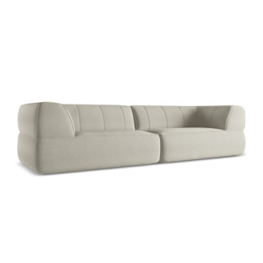 Sofa 4 places Liko Boucle Light beige