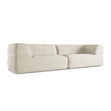 Sofa 4 places Liko Boucle Pearl