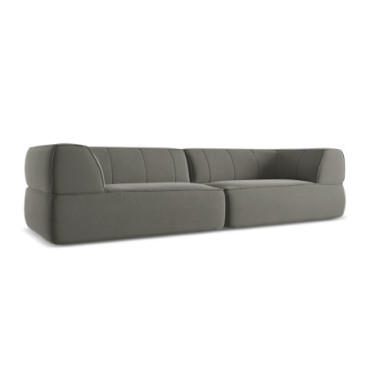 Sofa 4 places Liko Velours Elephant