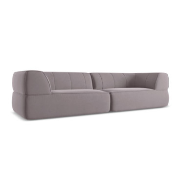 Sofa 4 places Liko Velours Lavender