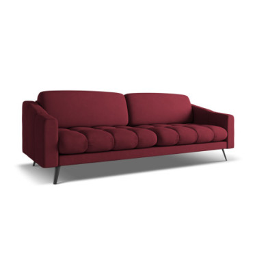 Sofa 4 places Nalu Chenille Claret