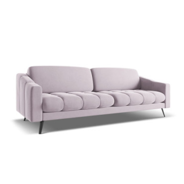 Sofa 4 places Nalu Velours Lavender