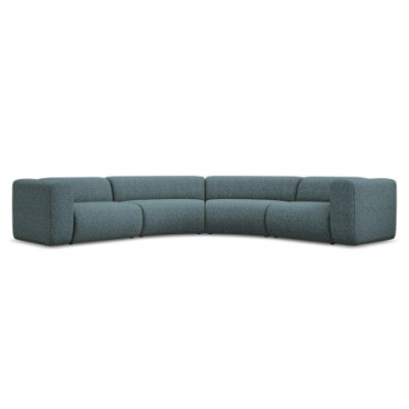 Sofa d'angle modulable Ekahi Tissu Jeans