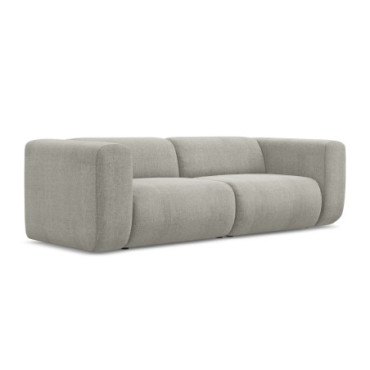 Sofa modulable 3 places Ekahi Chenille Beige