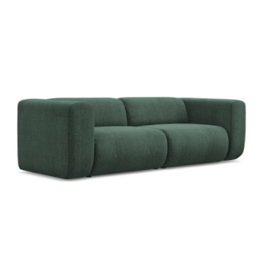 Sofa modulable 3 places Ekahi Chenille Green