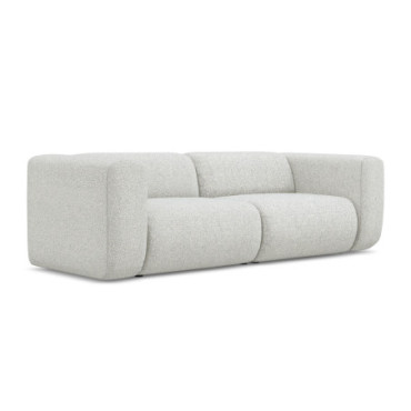 Sofa modulable 3 places Ekahi Tissu Beige