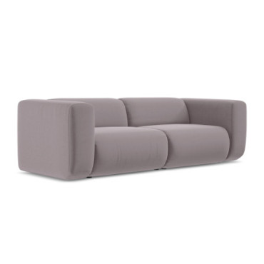 Sofa modulable 3 places Ekahi Velours Lavender