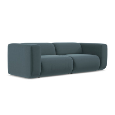 Sofa modulable 3 places Ekahi Velours Marine