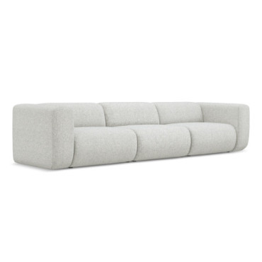 Sofa modulable 4 places Ekahi Tissu Beige