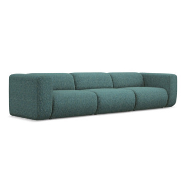 Sofa modulable 4 places Ekahi Tissu Marine