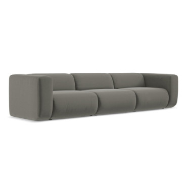 Sofa modulable 4 places Ekahi Velours Elephant