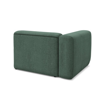 Module de canapé accoudoir Ekahi - 114x89x70 Chenille Green