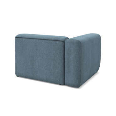 Module de canapé accoudoir Ekahi - 114x89x70 Chenille Jeans