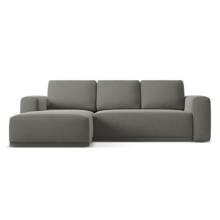 Sofa d'angle convertible Kaila Velours Elephant