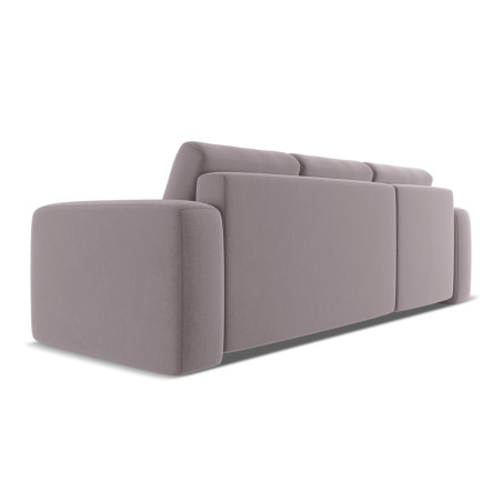 Sofa d'angle convertible Kaila Velours Lavender