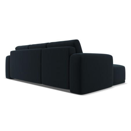 Sofa d'angle convertible Kaila Velours Royal blue