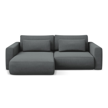 Sofa d'angle convertible Kapua Tissu Gray 240x149x82