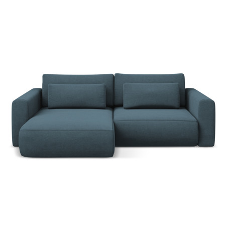 Sofa d'angle convertible Kapua Tissu Jeans 240x149x82