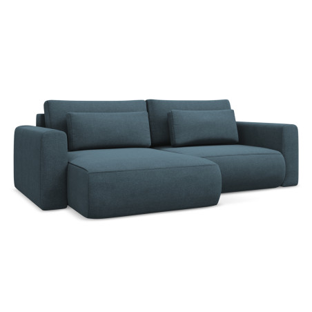 Sofa d'angle convertible Kapua Tissu Jeans 240x149x82