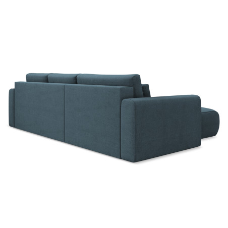 Sofa d'angle convertible Kapua Tissu Jeans 278x149x82