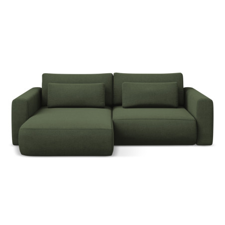 Sofa d'angle convertible Kapua Tissu Olive 240x149x82