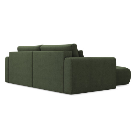 Sofa d'angle convertible Kapua Tissu Olive 240x149x82