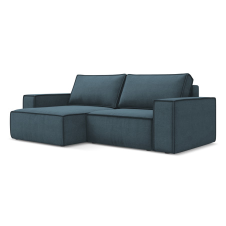 Sofa d'angle convertible Kimo Tissu Jeans 257x148x82