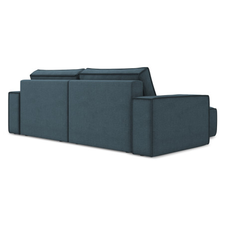 Sofa d'angle convertible Kimo Tissu Jeans 257x148x82