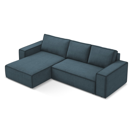 Sofa d'angle convertible Kimo Tissu Jeans 290x185x82