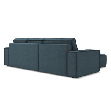 Sofa d'angle convertible Kimo Tissu Jeans 290x185x82