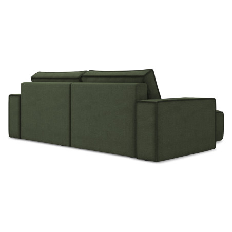 Sofa d'angle convertible Kimo Tissu Olive 257x148x82