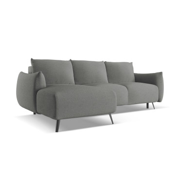 Sofa d'angle convertible Malie Tissu Elephant