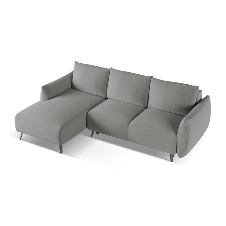 Sofa d'angle convertible Malie Tissu Elephant