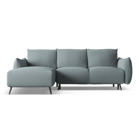 Sofa d'angle convertible Malie Tissu Jeans