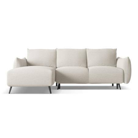 Sofa d'angle convertible Malie Tissu Silver