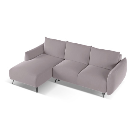 Sofa d'angle convertible Malie Velours Lavender