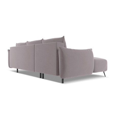 Sofa d'angle convertible Malie Velours Lavender