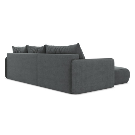 Sofa d'angle convertible Nanea Tissu Gray 240x148x86