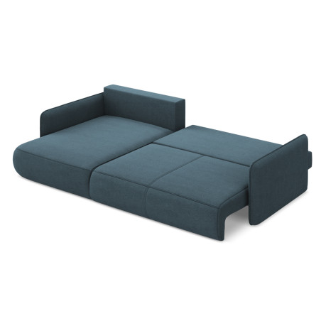 Sofa d'angle convertible Nanea Tissu Jeans 240x148x86