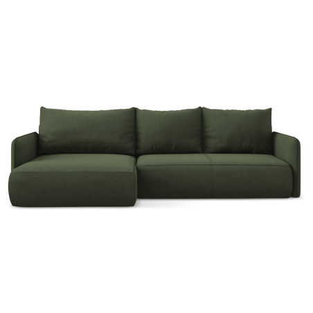 Sofa d'angle convertible Nanea Tissu Olive 240x148x86