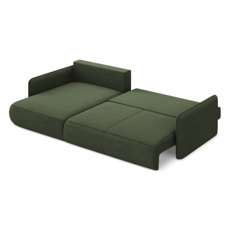 Sofa d'angle convertible Nanea Tissu Olive 240x148x86