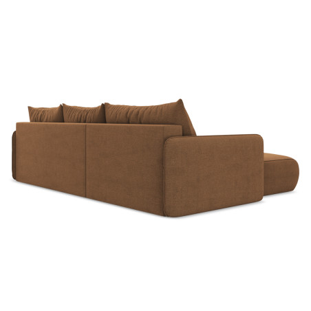 Sofa d'angle convertible Nanea Tissu Terracotta 240x148x86