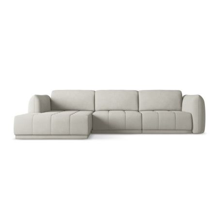 Sofa d'angle Hoku Chenille Beige