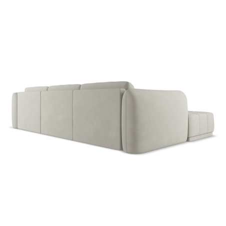 Sofa d'angle Hoku Chenille Beige