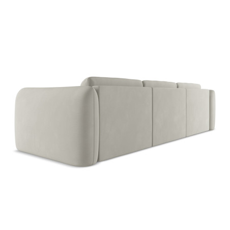 Sofa d'angle Hoku Chenille Beige