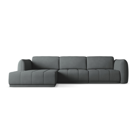 Sofa d'angle Hoku Chenille Graphite