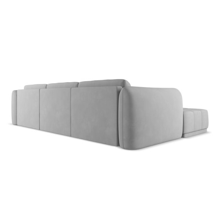 Sofa d'angle Hoku Chenille Light gray