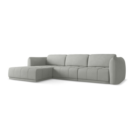 Sofa d'angle Hoku Chenille Taupe