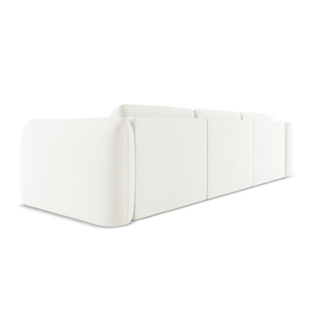 Sofa d'angle Hoku Chenille White